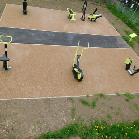 Outdoor gym and street workout equipment